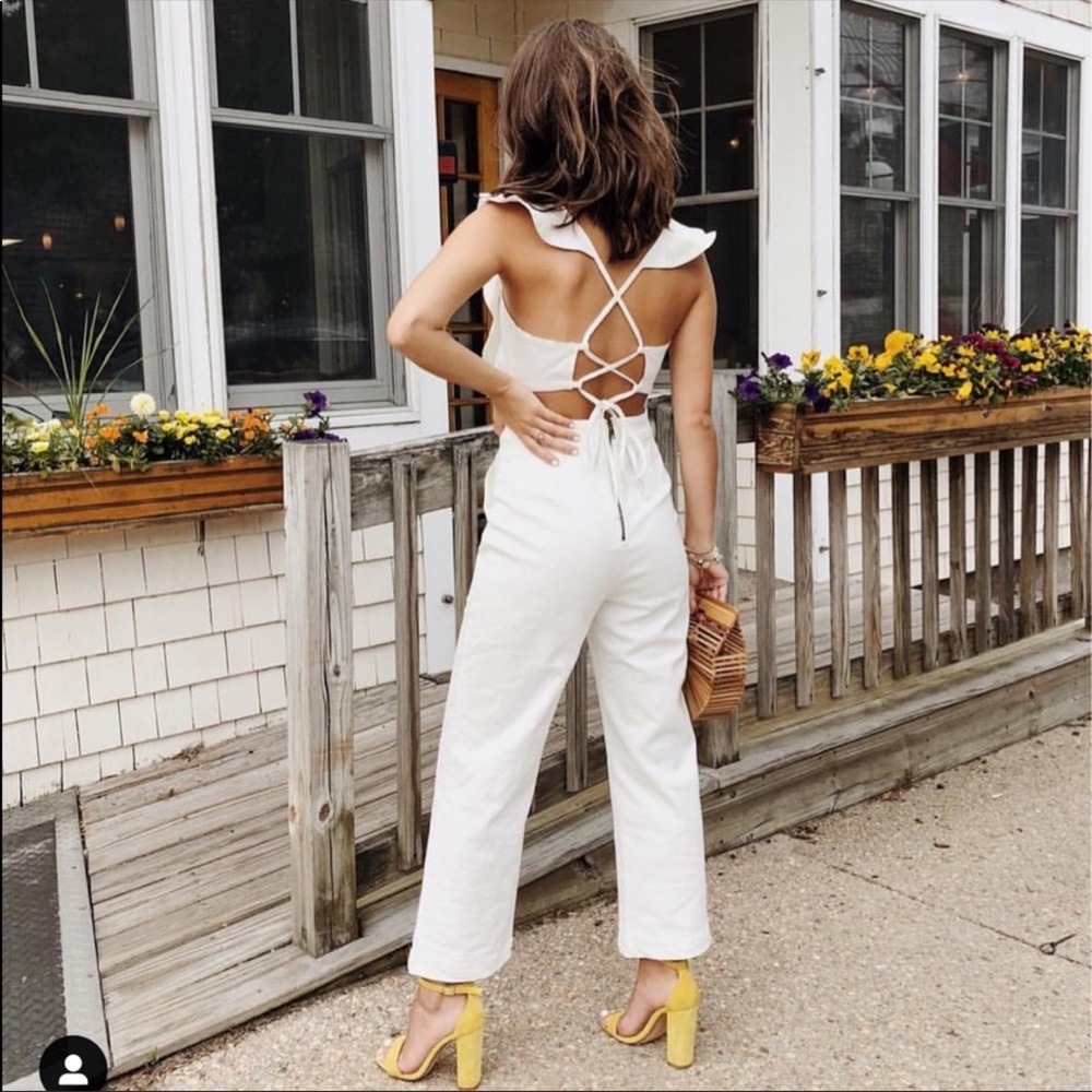 White Jumpsuit